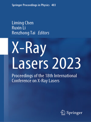 cover image of X-Ray Lasers 2023